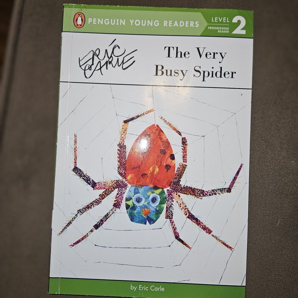 The Very Busy Spider (Penguin Young Readers, Level 2) - Hardcover - GOOD